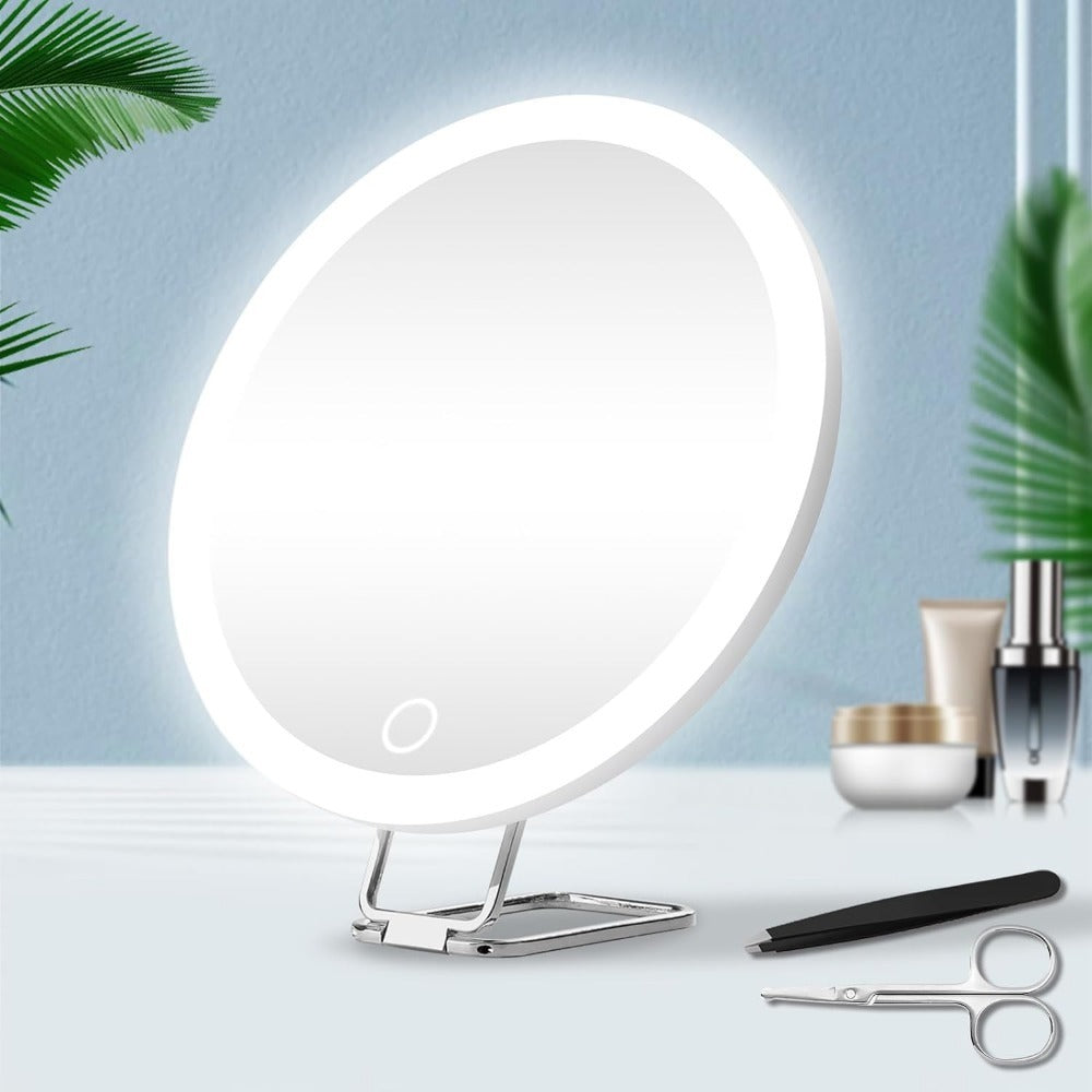 NEW Charging Led Fill Light With Light Bracket Rotating Makeup Mirror