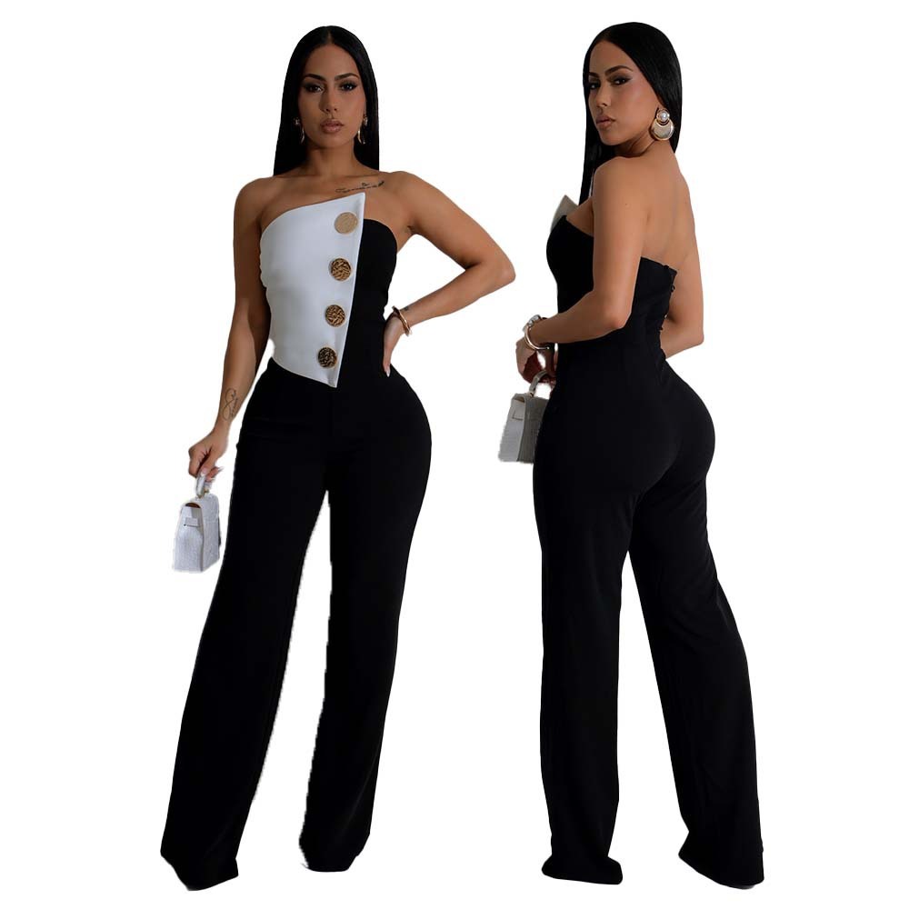 NEW Women's Button Jumpsuit Commute Style