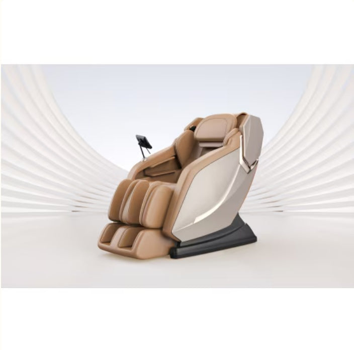 NEW Full Body Zero Gravity Shiatsu Massage Chair SL-Track Recliner With Airbag Speaker LCD Screen Remote Control Voice Control BackLeg Heat