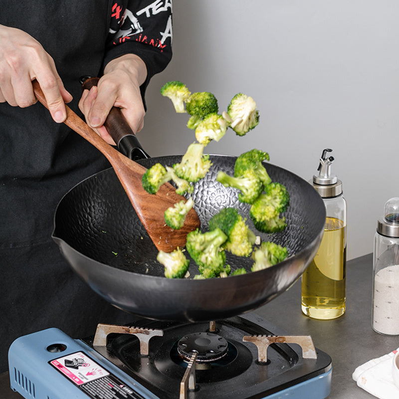 NEW Iron Pan Traditional Iron Wok Handmade