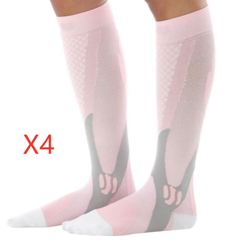 NEW Men Women Athletic Fit Running Flight Travel Boost Stamina Circulation Recovery Compression Socks