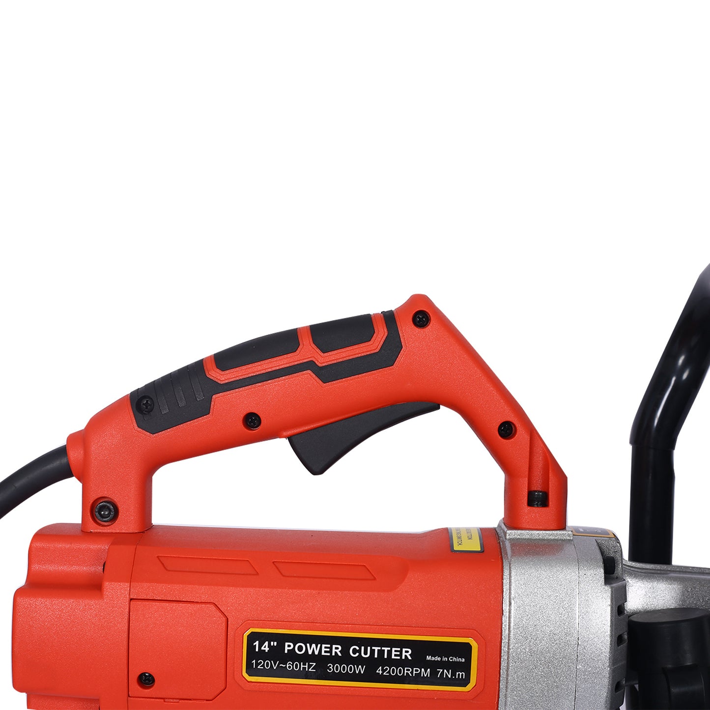NEW 3000w Electric 14" Cut Off Saw Wet/Dry Concrete Saw Cutter Guide Roller with Water Line Attachment