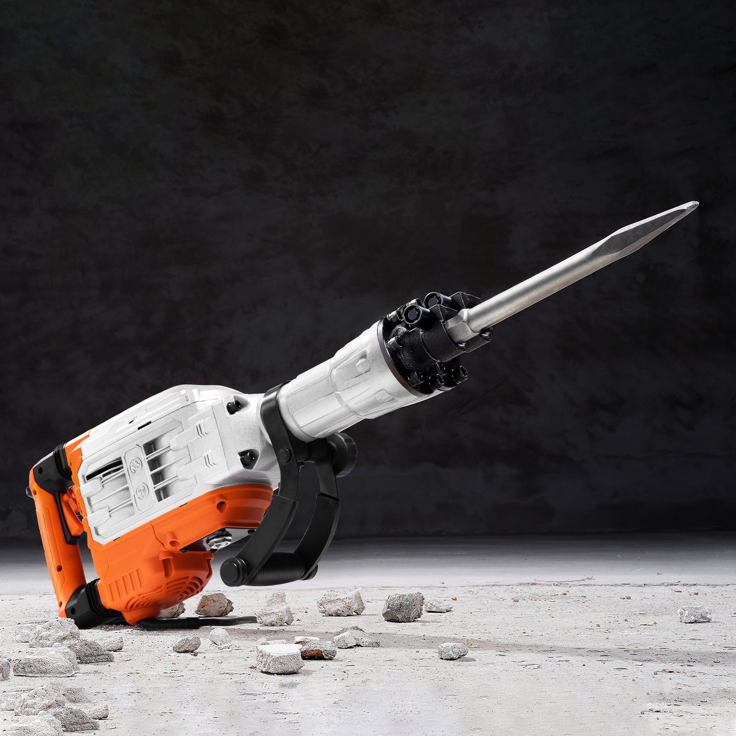 NEW VEVOR Demolition Jack Hammer Concrete Breaker 3500W Electric Hammer w/ 2 Chisel Bits
