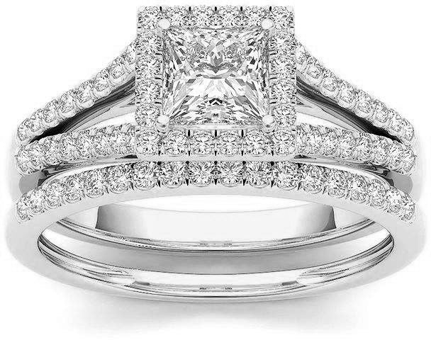 NEW European And American Couple Ring Gold-plated Inlaid