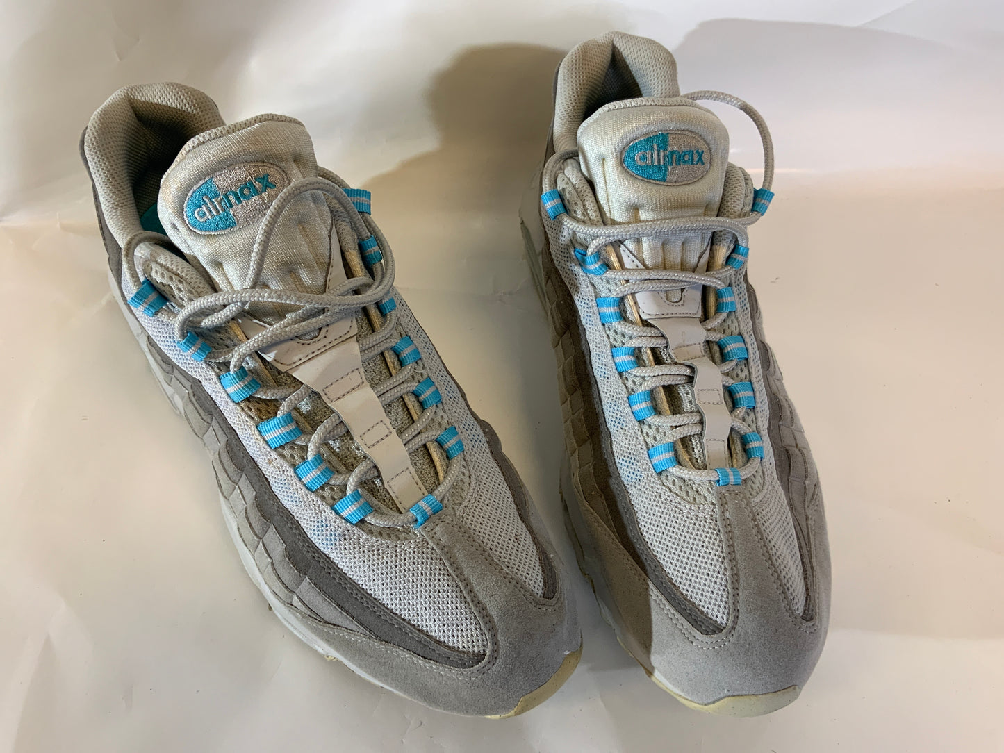 Nike Air Max ‘95 Neutral Gray Chlorine Blue Men’s Sneakers