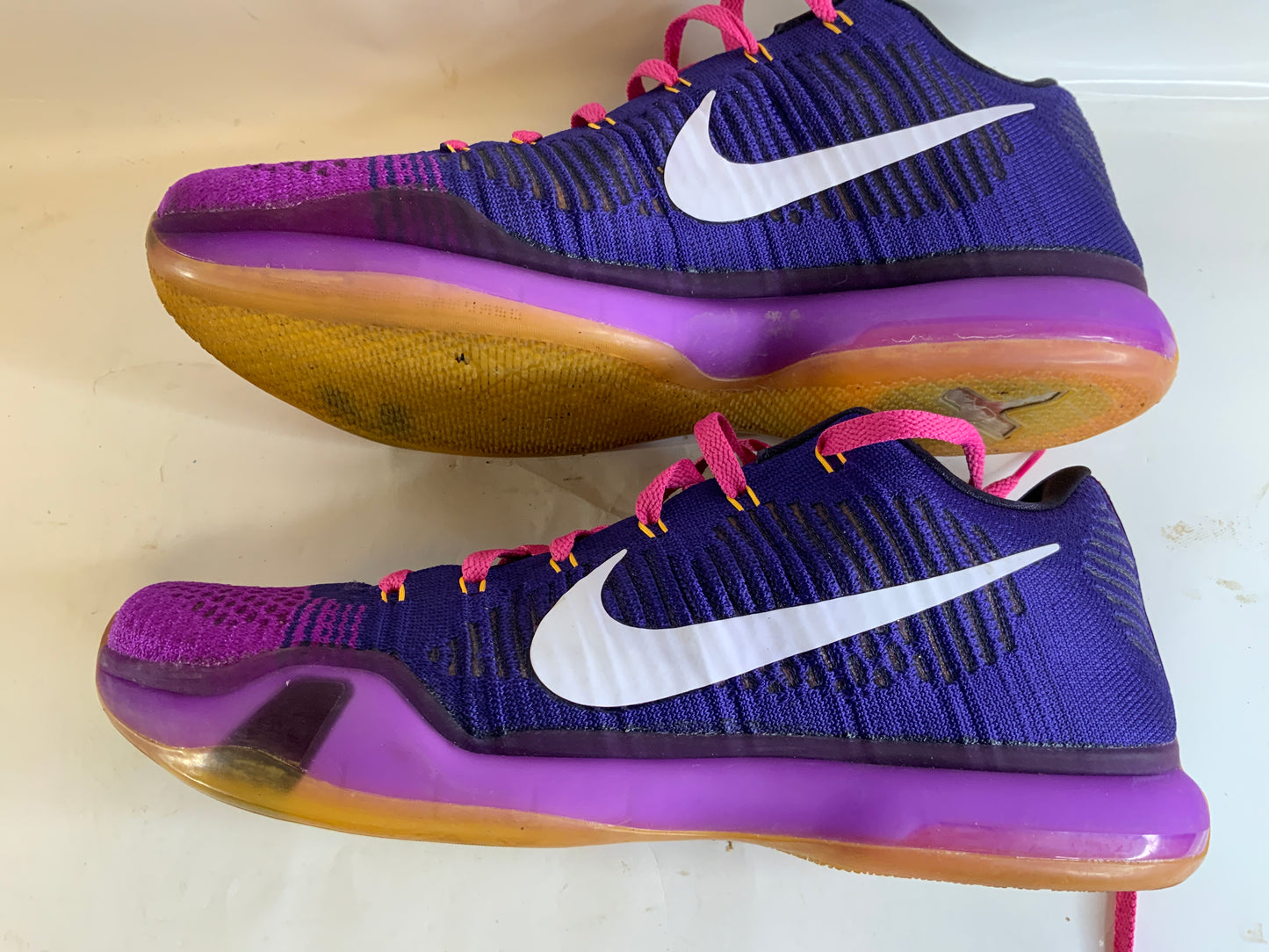 USED NIKE Kobe 10 Elite Low Draft Pick Size 13 Sneakers