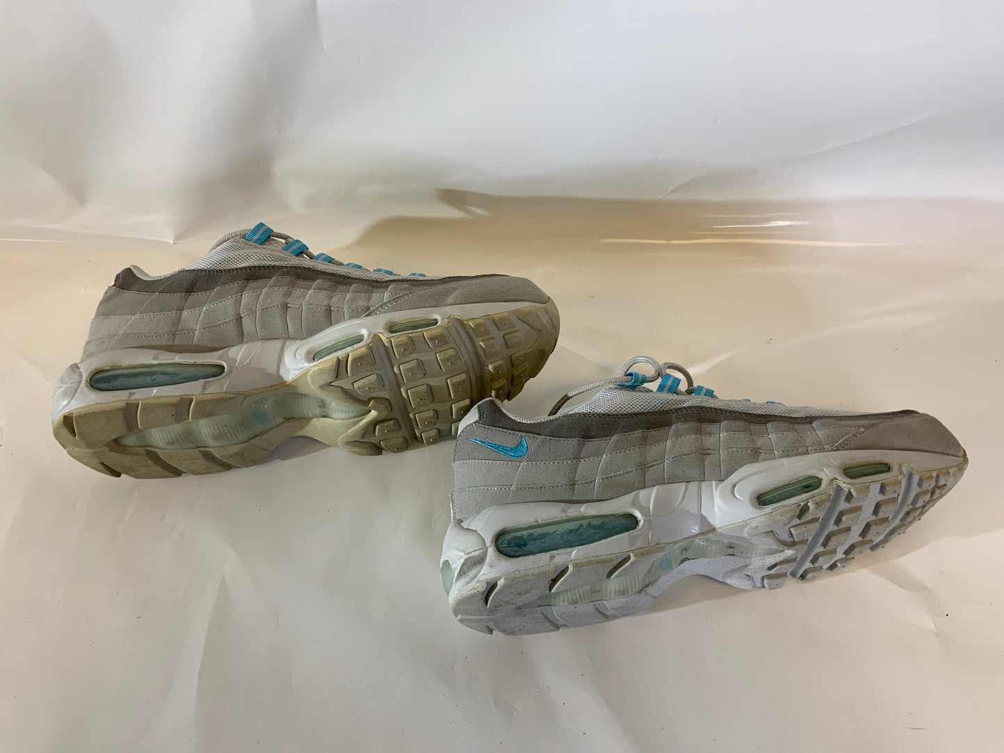Nike Air Max ‘95 Neutral Gray Chlorine Blue Men’s Sneakers
