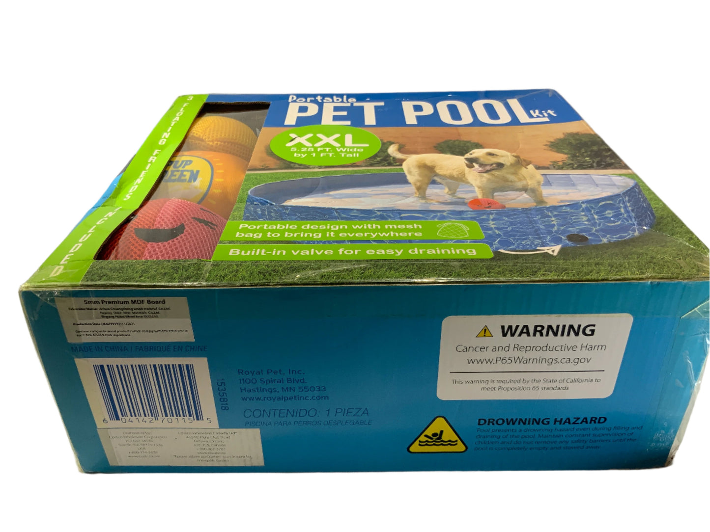 NEW Companion Gear Portable XXL Pet Pool Kit
