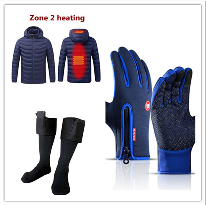 New Winter Gloves Touch Screen Riding Motorcycle Sliding Waterproof Sports Gloves With Fleece
