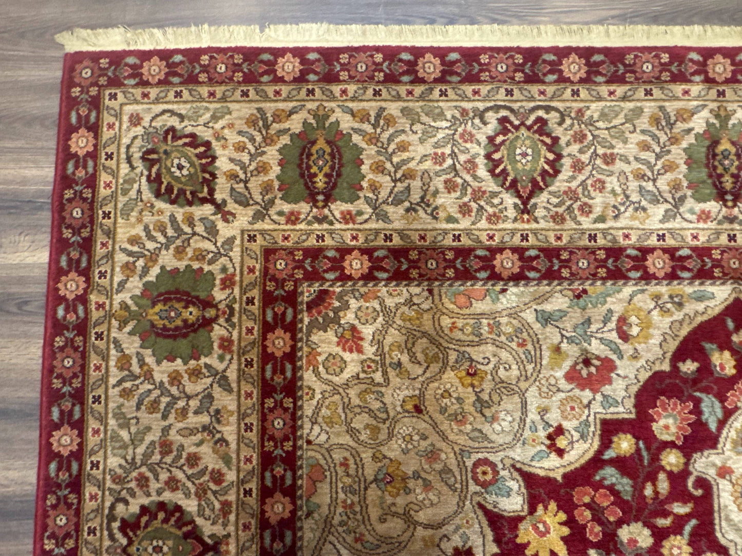 USED Karastan Rug 8.8 x 12, Antique Legends Royal Tabriz, Wool Pile, Vintage, Rare Design