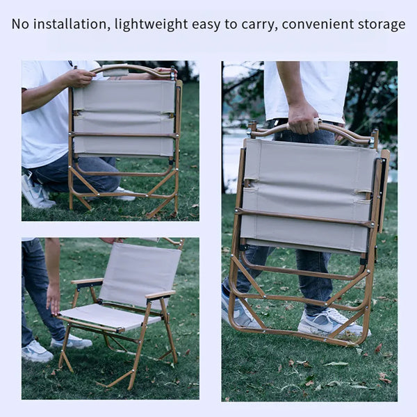NEW Easy Carry Store Camping Chairs Outdoor Aluminum Folding Chairs