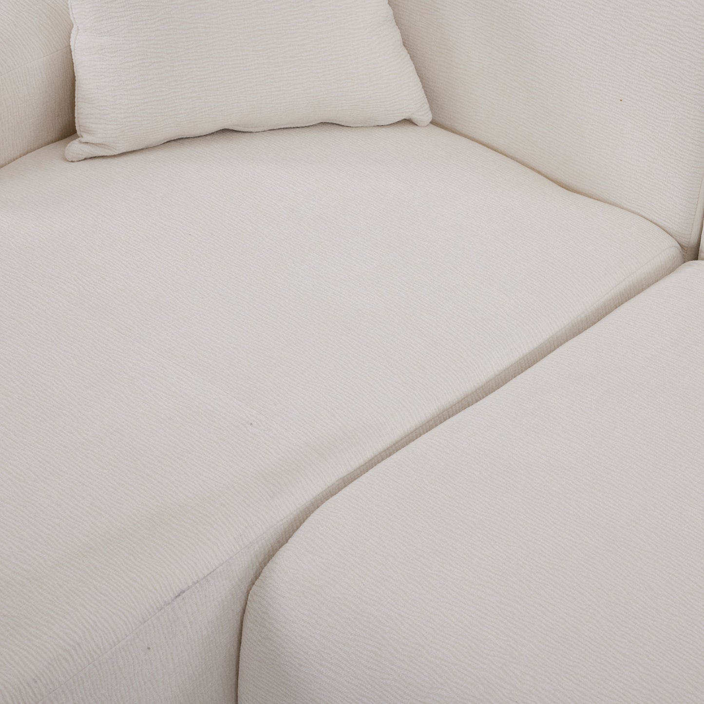 NEW 2 Piece Free Combination U_Style Modern Large L-Shape Modular Sectional Sofa