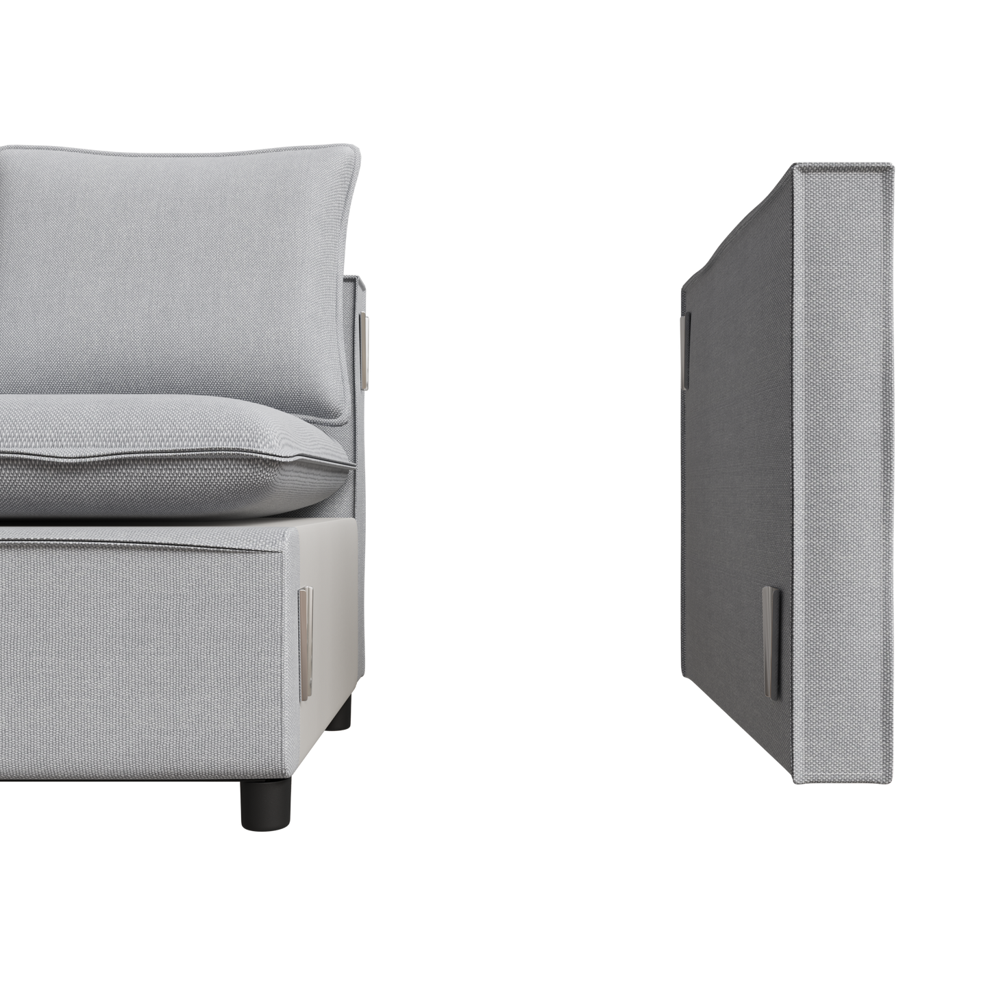 NEW Decorative Breathable Seat Cushion Comfortable Gray Single Cushion Armchair Sofa Chair