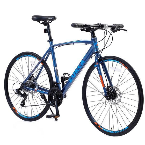 NEW 24 Speed Hybrid Disc Brake 700C Road City Bike Men Women Bicycle Bike