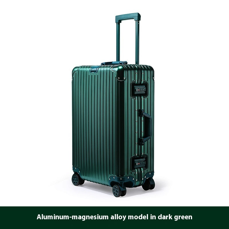 New Alloy Trolley Case Luggage Business Travel Luggage