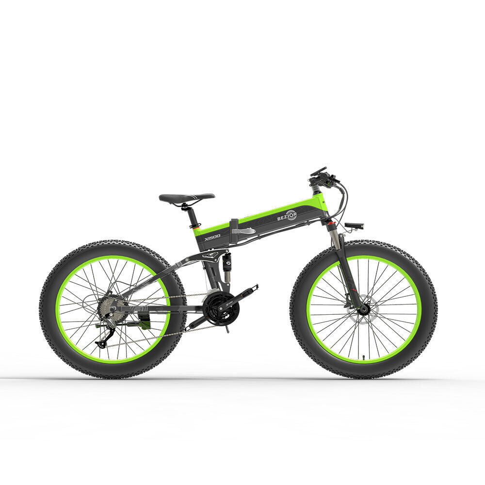 NEW Bezior X1500 E-Bike Aluminum Alloy 48v 1500W Electric Bike Bicycle