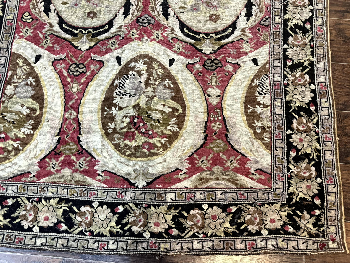 USED Antique Caucasian Karabakh Rug 5x10