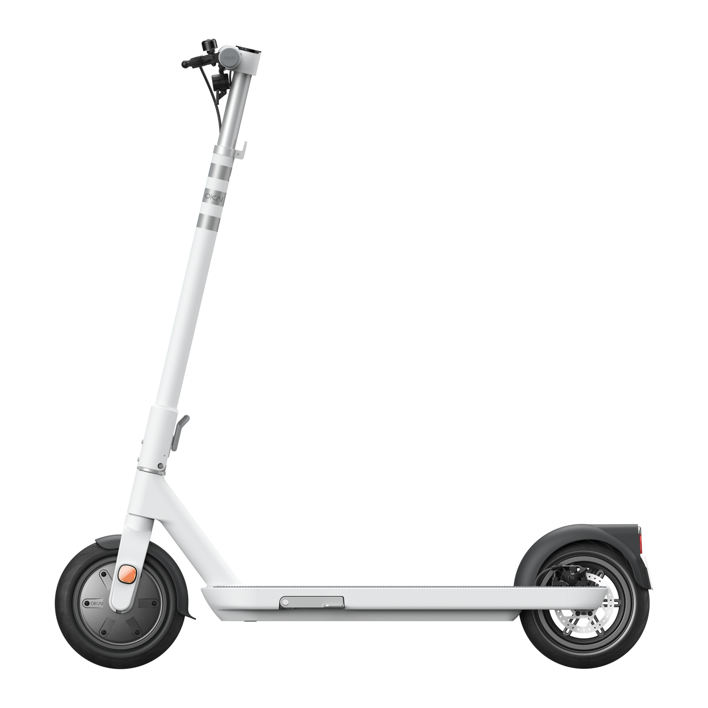 NEW Foldable Electric Scooter w/18.6 Miles Max Operating Range & 15.5 mph Max Speed - White