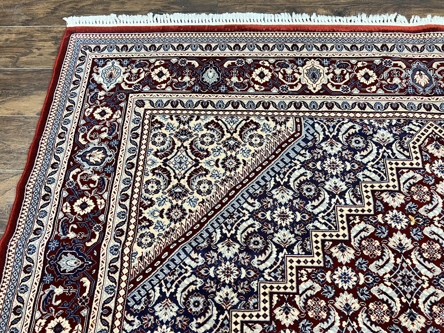 USED Karastan Rug 8x10, Kara Shah Red Bidjar, Belgium Power Loomed Rug, Wool Pile Karastan Rug, Vintage