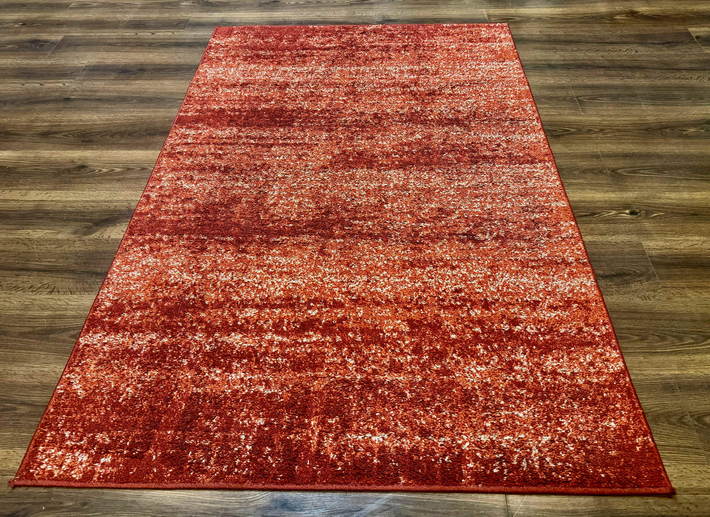 USED Terracotta Area Rug 4x6