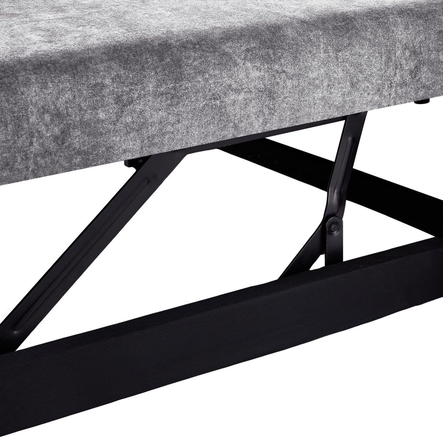 NEW Contemporary Grey Pull Out Sleep Sofa Bed Loveseat with Adjustable Backrest Storage Pockets USB Ports and 2 Soft Pillows