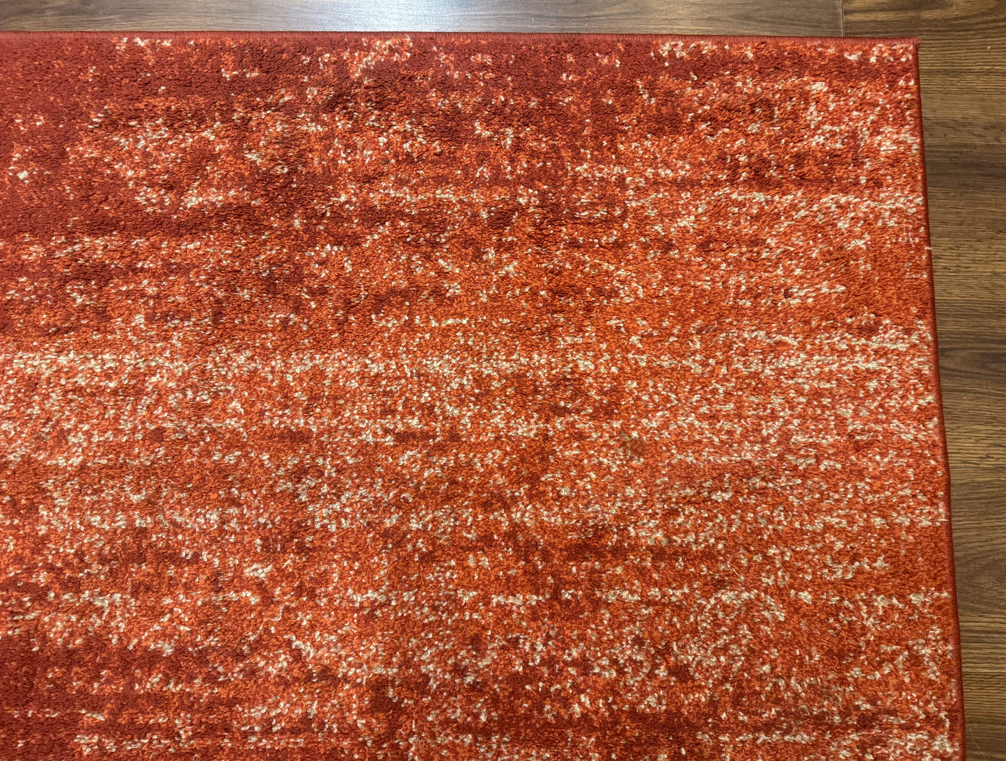 USED Terracotta Area Rug 4x6