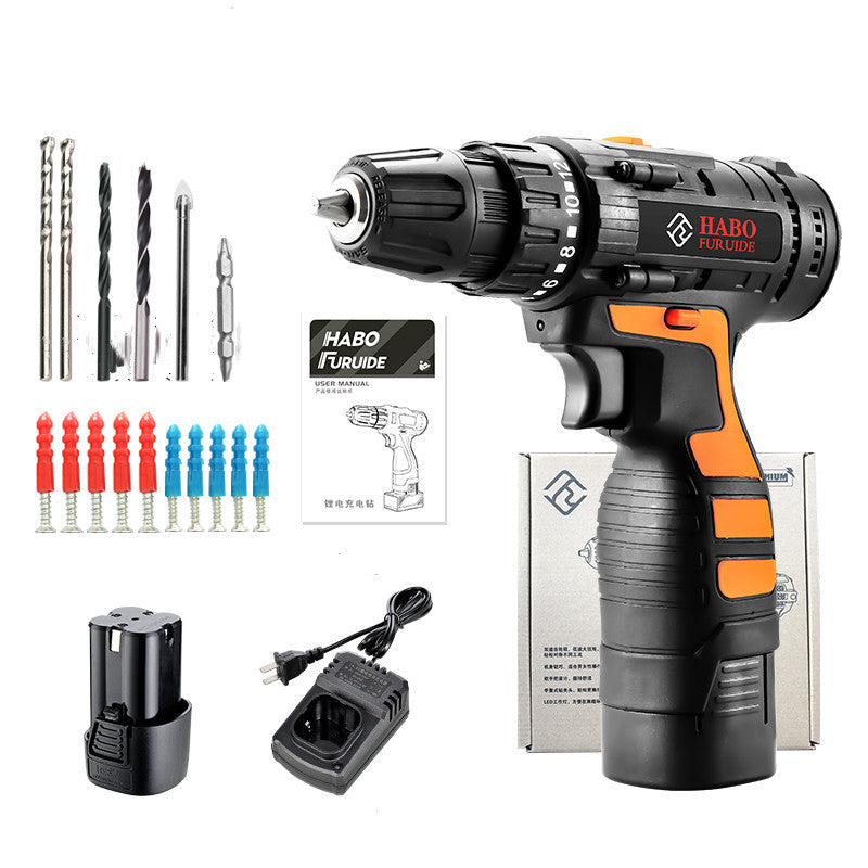 NEW 12V Lithium Electric Drill Rechargeable Multifunctional Household Electric Screwdriver