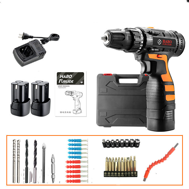 NEW 12V Lithium Electric Drill Rechargeable Multifunctional Household Electric Screwdriver