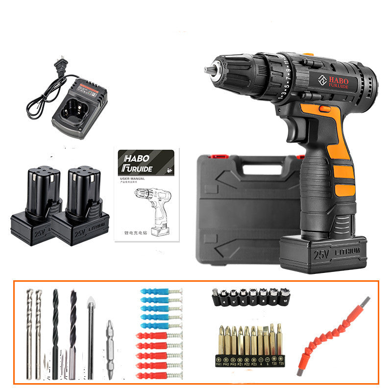 NEW 12V Lithium Electric Drill Rechargeable Multifunctional Household Electric Screwdriver
