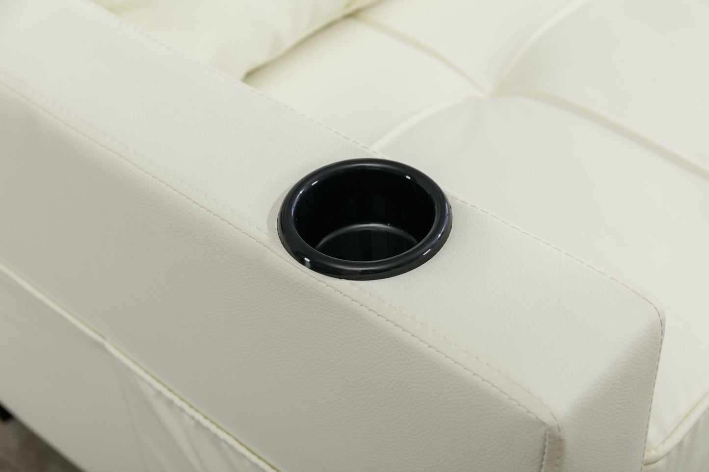 NEW Futon Chair Bed Convertible Chair 3-in-1 Pull Out Sleeper Chair Beds with USB Ports,Wear-resistant and Anti-scratch,  Armchair Bed Sleeper for Living Room (White Leather)