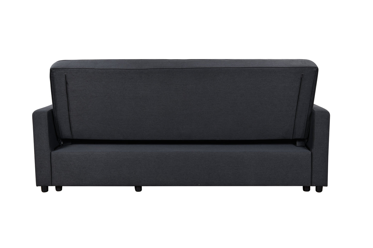 NEW 83' Oversized Upholstered 3 Seater Sofa Bed Sleeper w/ Pull Out Couch Bed & Adjustable Backrest