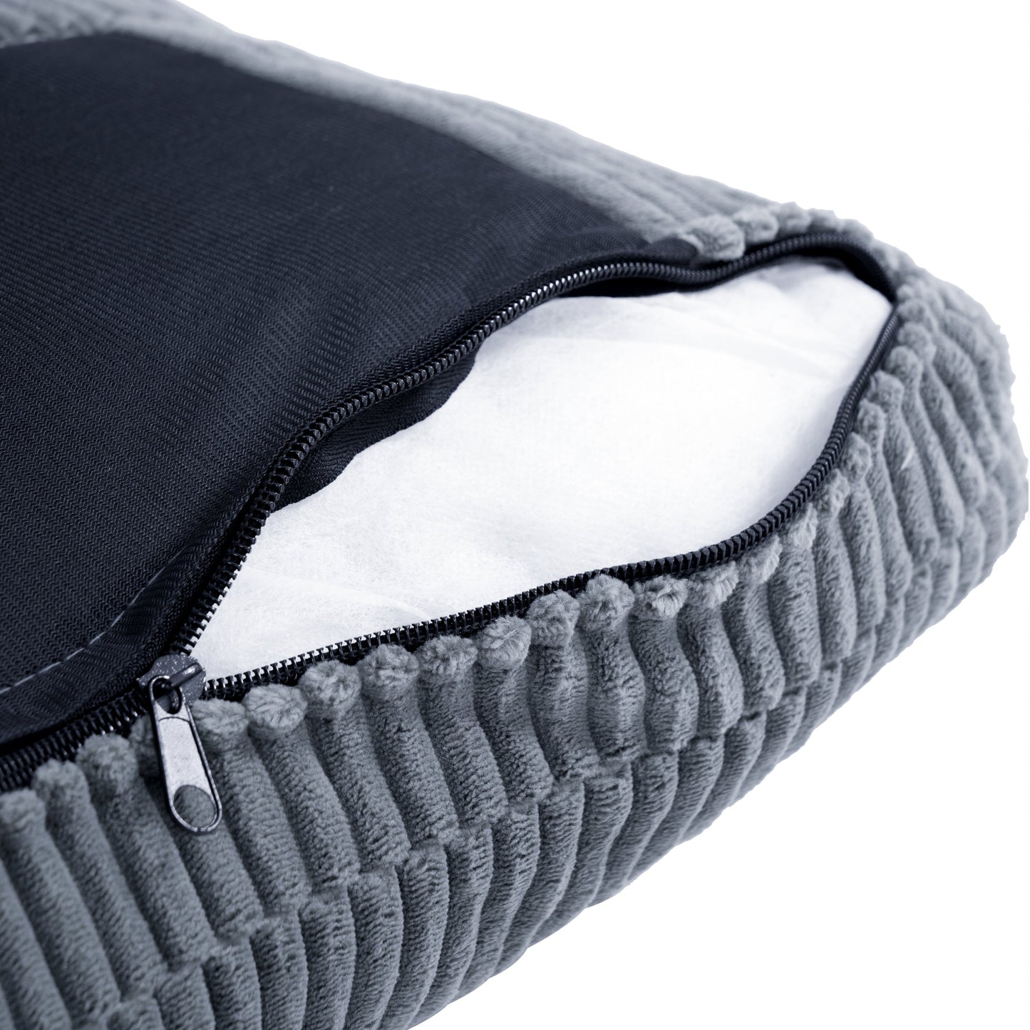 NEW Modern L-Shaped Sectional Sofa with Padded Cashmere Upholstery – Space-Saving Design for Living Rooms & Apartments, Easy Assembly, Grey