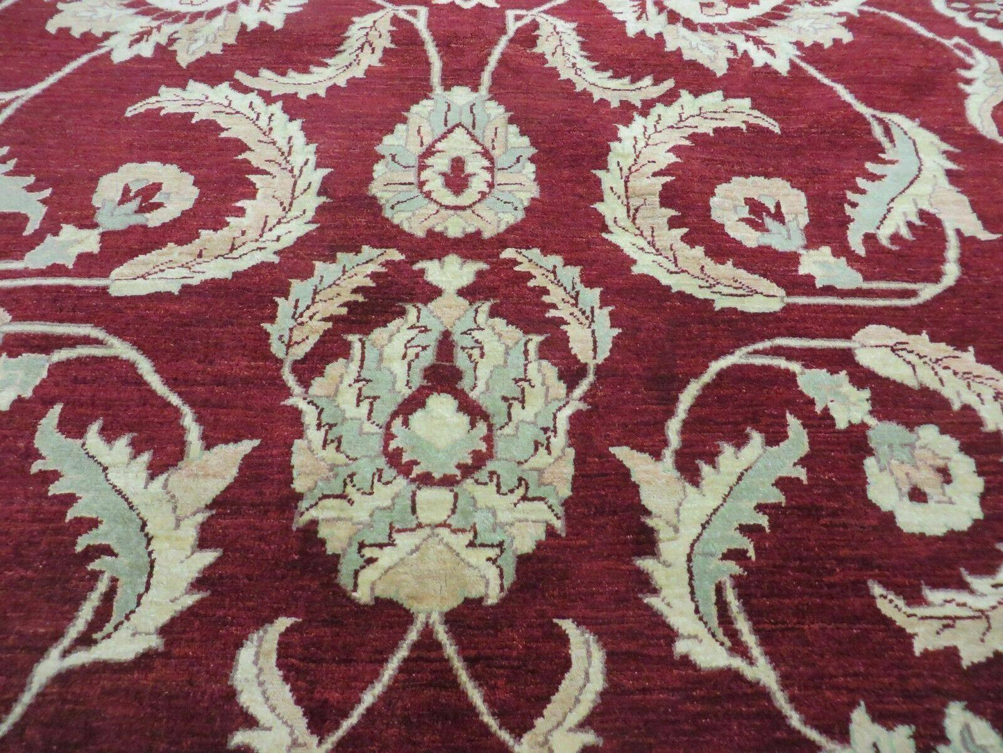 USED 8' X 10' Vintage Fine Handmade Peshawar Agra Chobi Rug