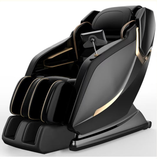 NEW Full Body Zero Gravity Shiatsu Massage Chair SL-Track Recliner With Airbag Speaker LCD Screen Remote Control Voice Control Back Leg Heat
