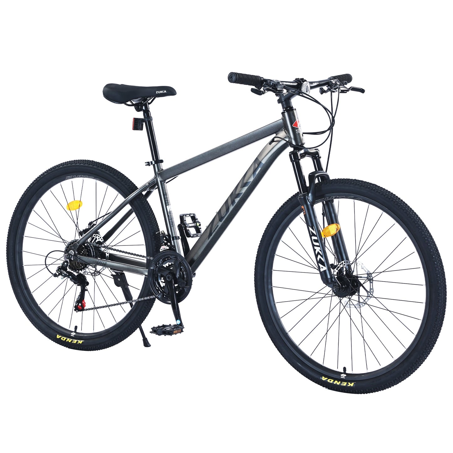 NEW  27.5 Inch Wheels 21 Speed Mountain Bike, for Men Women Boys and Girls, Front Suspension,Aluminum Alloy Frame