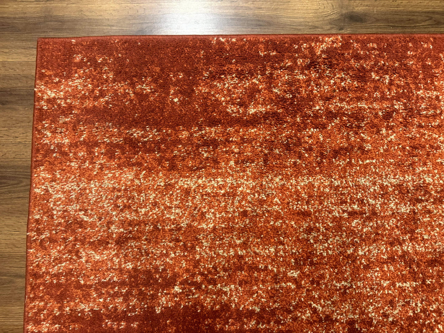 USED Terracotta Area Rug 4x6
