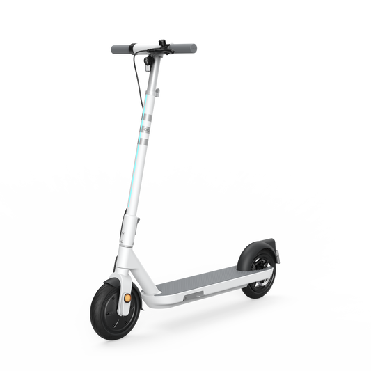 NEW Foldable Electric Scooter w/18.6 Miles Max Operating Range & 15.5 mph Max Speed - White
