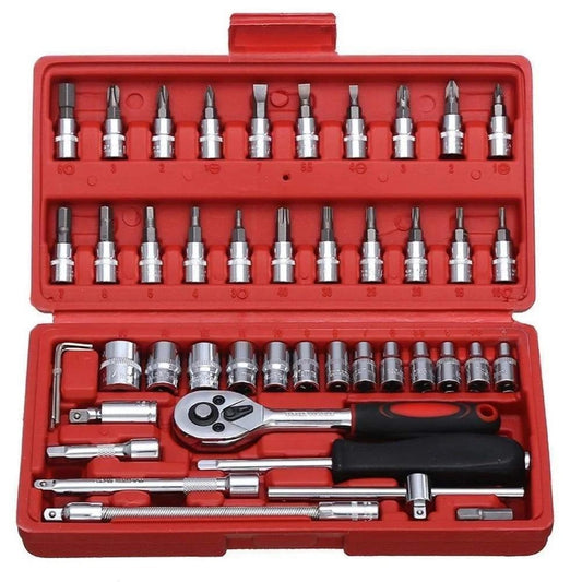NEW 46 Piece Socket Set