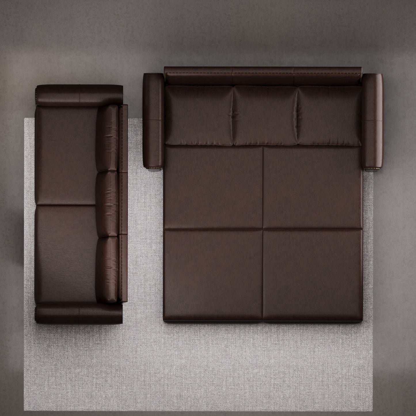 NEW 93.7 ' Pull Out Sofa Bed, 3-in-1 Faux Leather Convertible Sleeper Sofa with Nailhead Trim & Rolled Arm,Multi-Functional Sofa Bed for Living Room,Bedroom,Apartment,Office