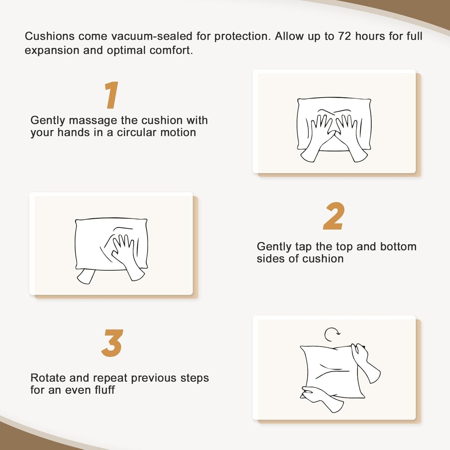 NEW Natural Cedar Outdoor Patio Ottomans Removable Cushions