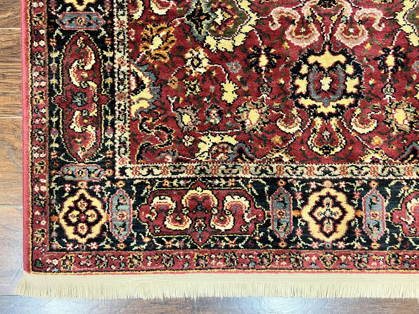 USED Karastan Rug 4x6, Williamsburg Herati #558, Wool Karastan Carpet, Vintage Karastan Persian Area Rug, Wool Pile