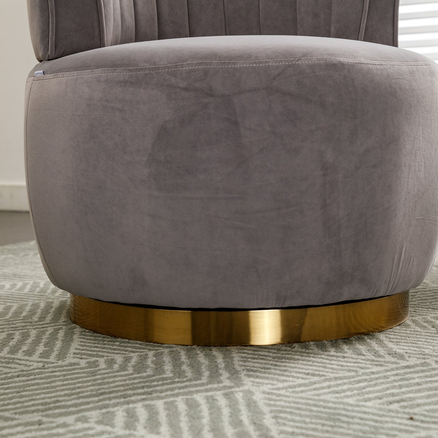 NEW 360 Degree Swivel Cuddle Barrel Accent Sofa Chairs