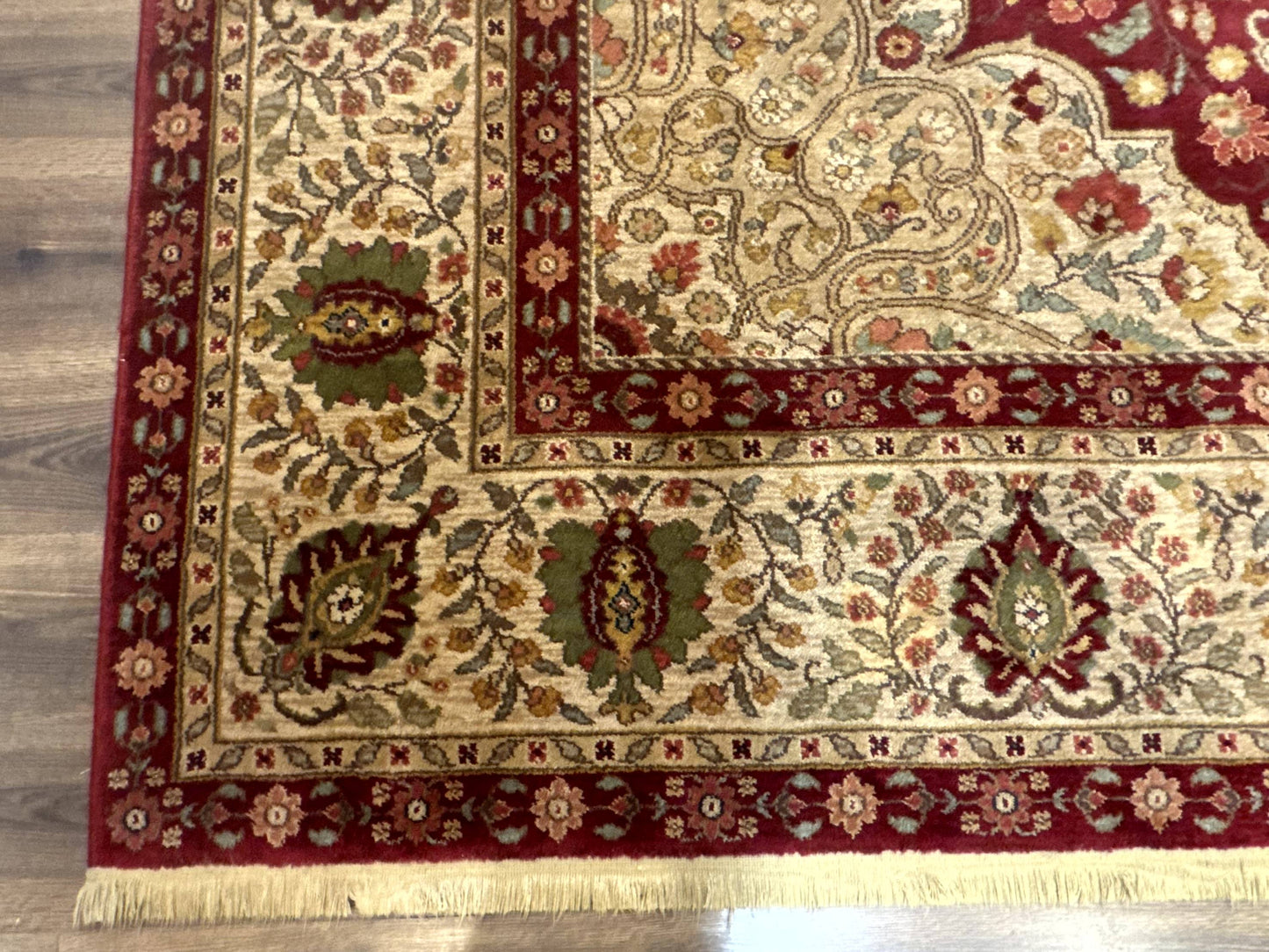 USED Karastan Rug 8.8 x 12, Antique Legends Royal Tabriz, Wool Pile, Vintage, Rare Design