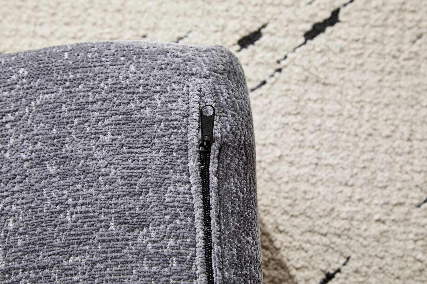 NEW Floor Couch,Compression Sofa,Convertible Floor Sofa Bed-with Pillow Back Support Armrest,Comfy Futon Couch Lounge Sleeper Bed,Chenile fabric,for Living Room Bedroom (DARK-GREY)