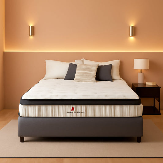 NEW Queen 12 Inch Memory Foam Hybrid Mattress CertipurUS