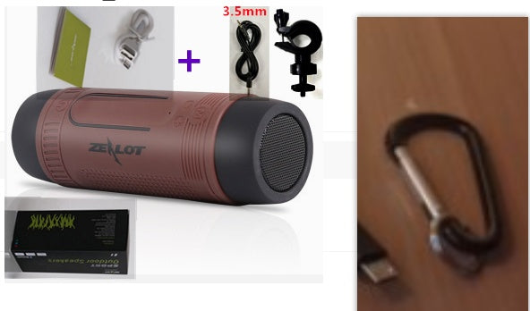 NEW LED Flashlight & Speaker Bike Mount