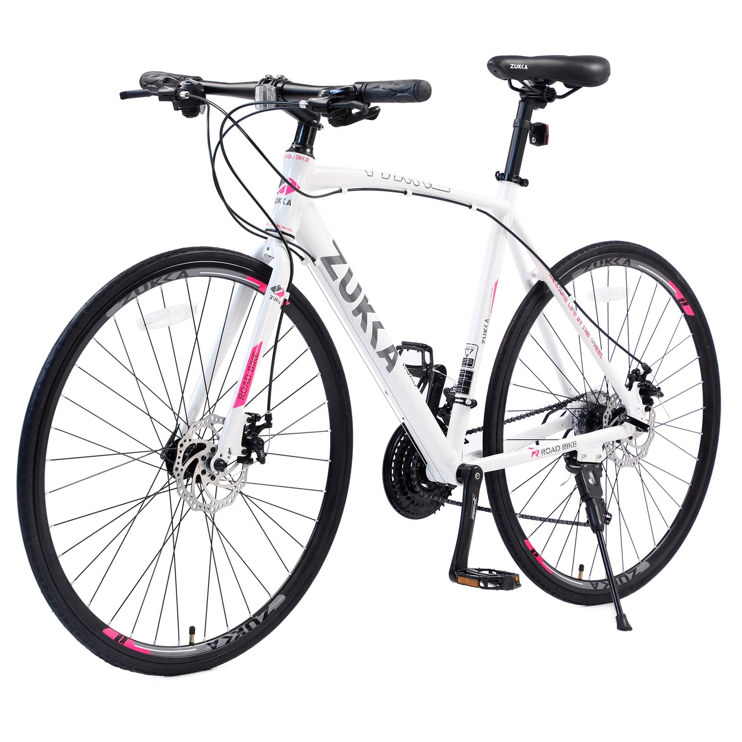NEW 24" Speed Hybrid bike Disc Brake 700C Road Bike For men women's City Bicycle