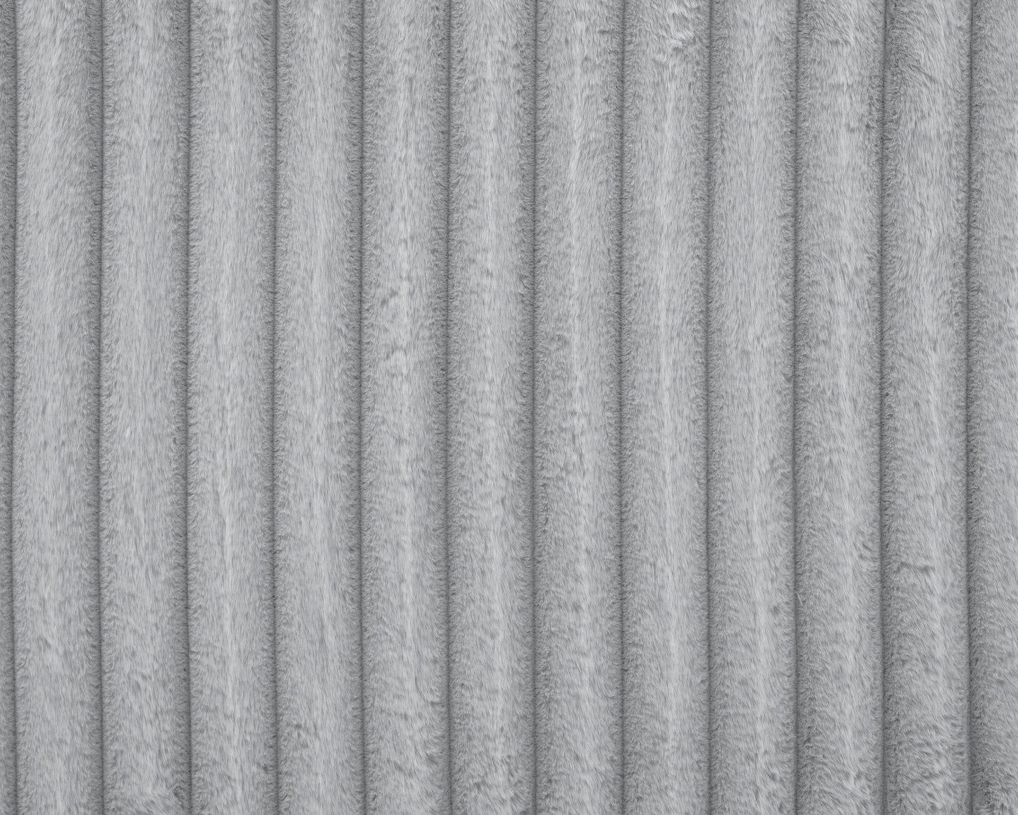 NEW Rabbit Plush Grey Corduroy Fabric Oversized Pull Out U Shaped Sleeper Sectional Sofa Bed Couch with Double Storage Chaise