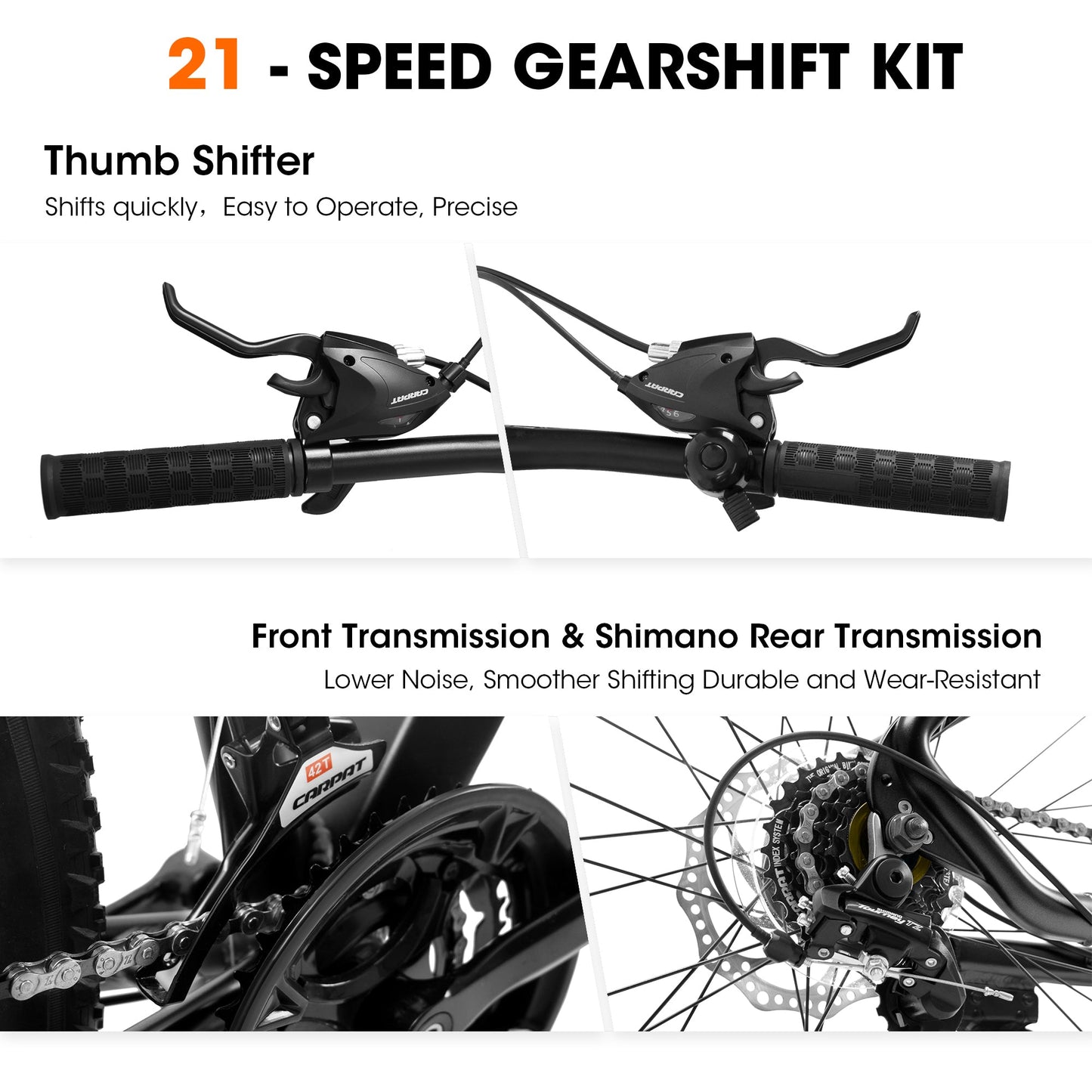 NEW A29367 29 Inch Mountain Bike 21 Speed, Suspension Fork, Aluminum Frame Disc Brake, Mountain biking for both men and women.