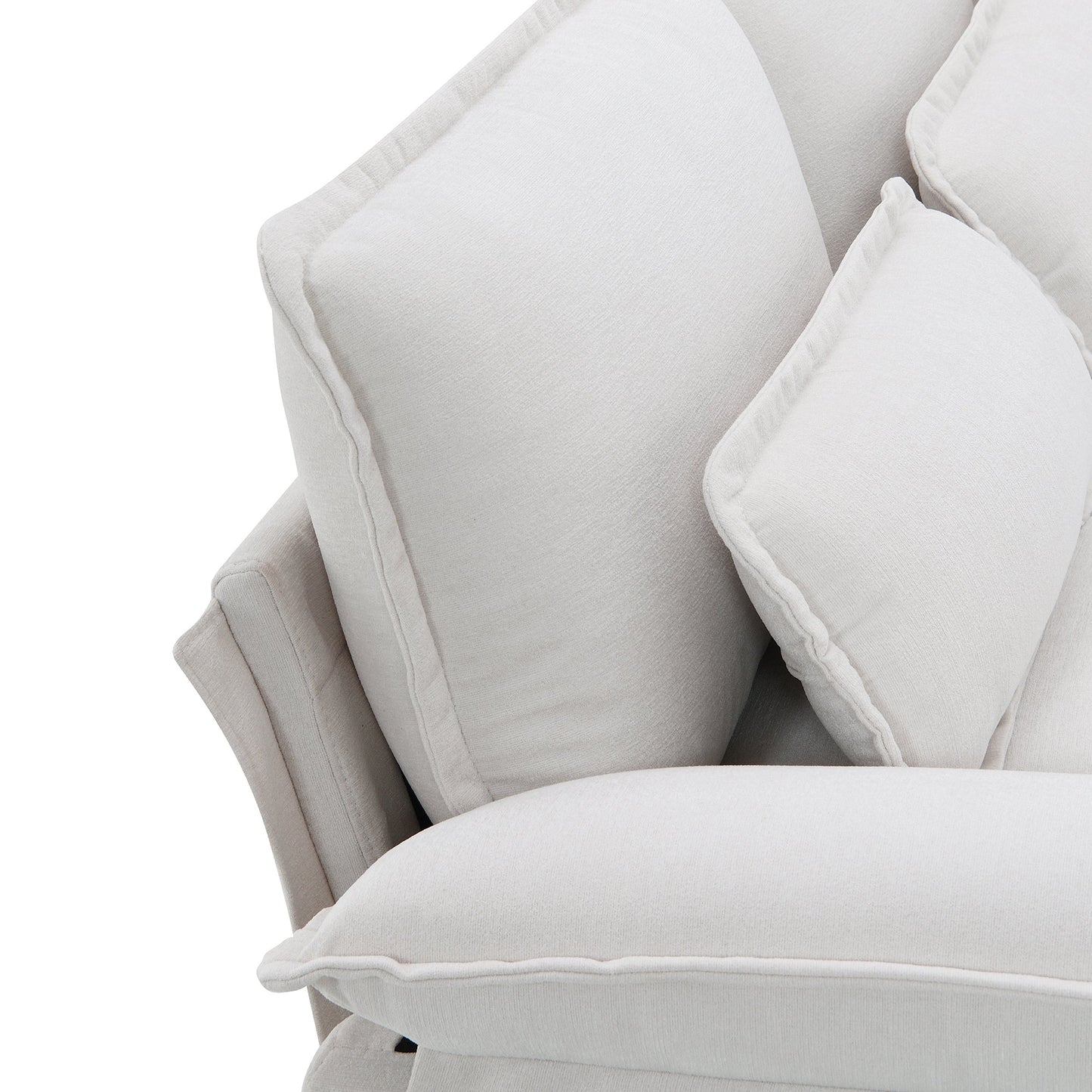 NEW Modern U-shaped Sectional Sofa with Waist Pillows, 6-Seat Upholstered Symmetrical Sofa Furniture, Sleeper Sofa Couch with Chaise Lounge, Chenille and Velvet Options